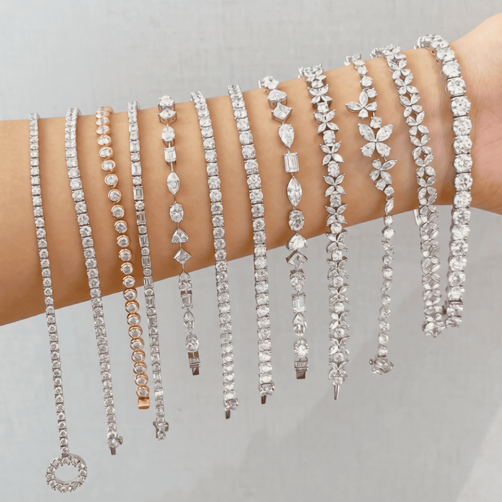 Best Lab-Grown Diamond Tennis Bracelet Luxury Custom Craftsmanship